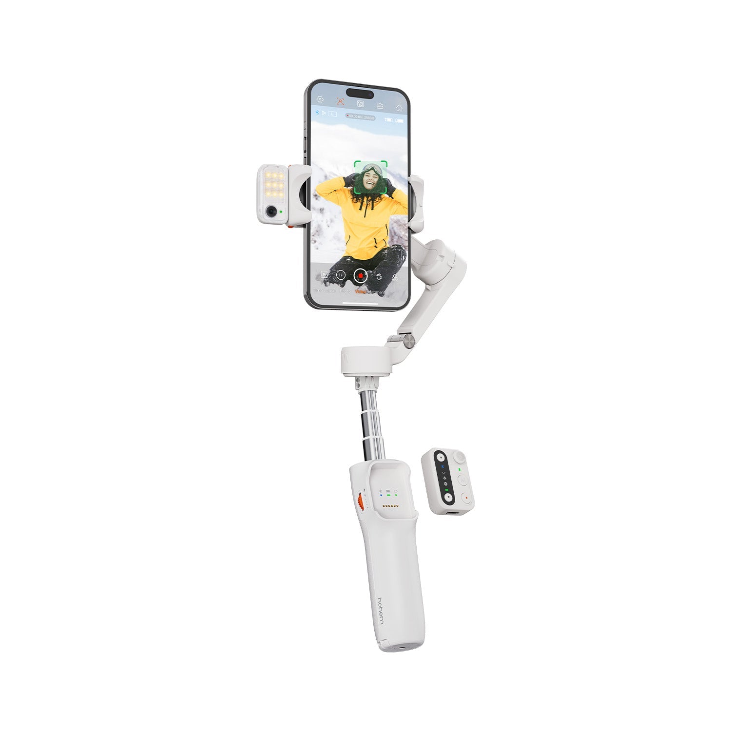 hohem V3 スタビライザー ホワイト Hohem iSteady V3 Foldable Gimbal Stabilizer